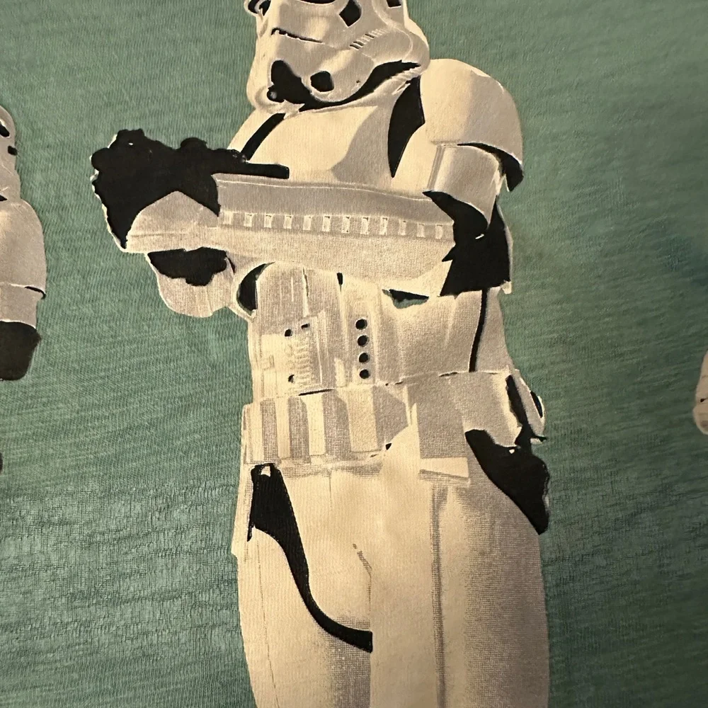 Star Wars Stormtrooper Graphic Tee - Sage Green